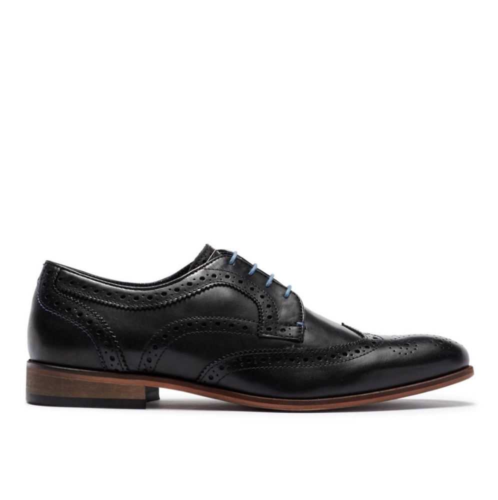 Modern Fiction Men's 13 Leather Black Wingtip